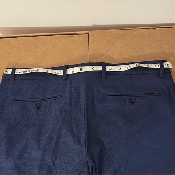 Sophisticated Blue and Black Suit - Picture 9 of 12